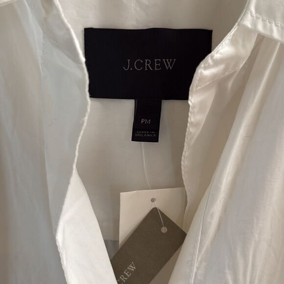 NWT J Crew Cotton poplin Shirt Dress Small - Picture 4 of 6